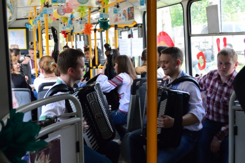 тролейбус щастя ТНПУ